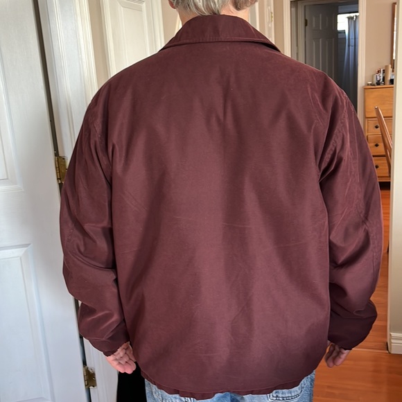 Mens Burgundy Eddie Bauer Jacket - Picture 3 of 8